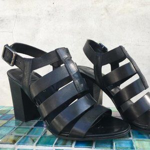 Franco Sarto Black A-Montage Heel